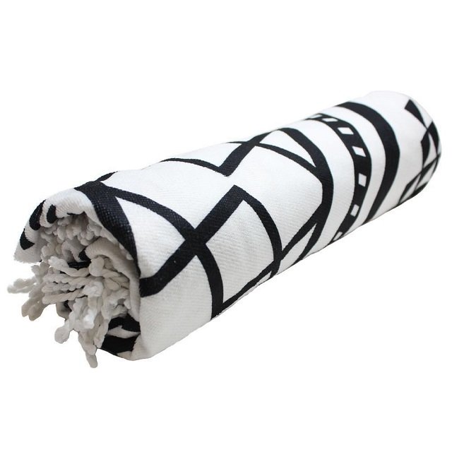 100%Cotton Bamboo Throw Blanket Fouta Towel Fringes Oversized Soft Hand Feel Items Travel Home Face Towels Eco-Friendly Material