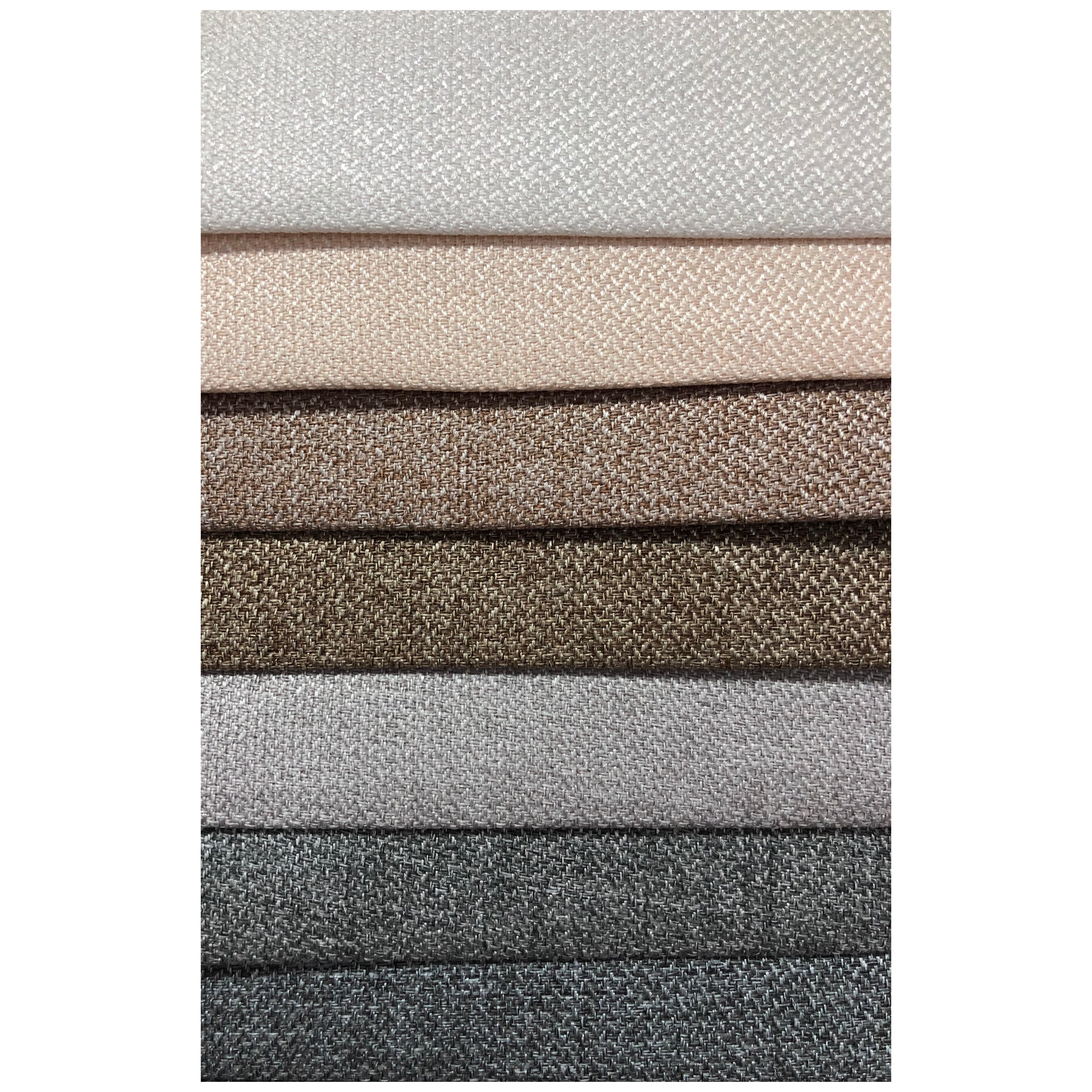 H10 China Home Textile 100 Polyester Fabric Linen Look Lightweight Jute Linen Fabric