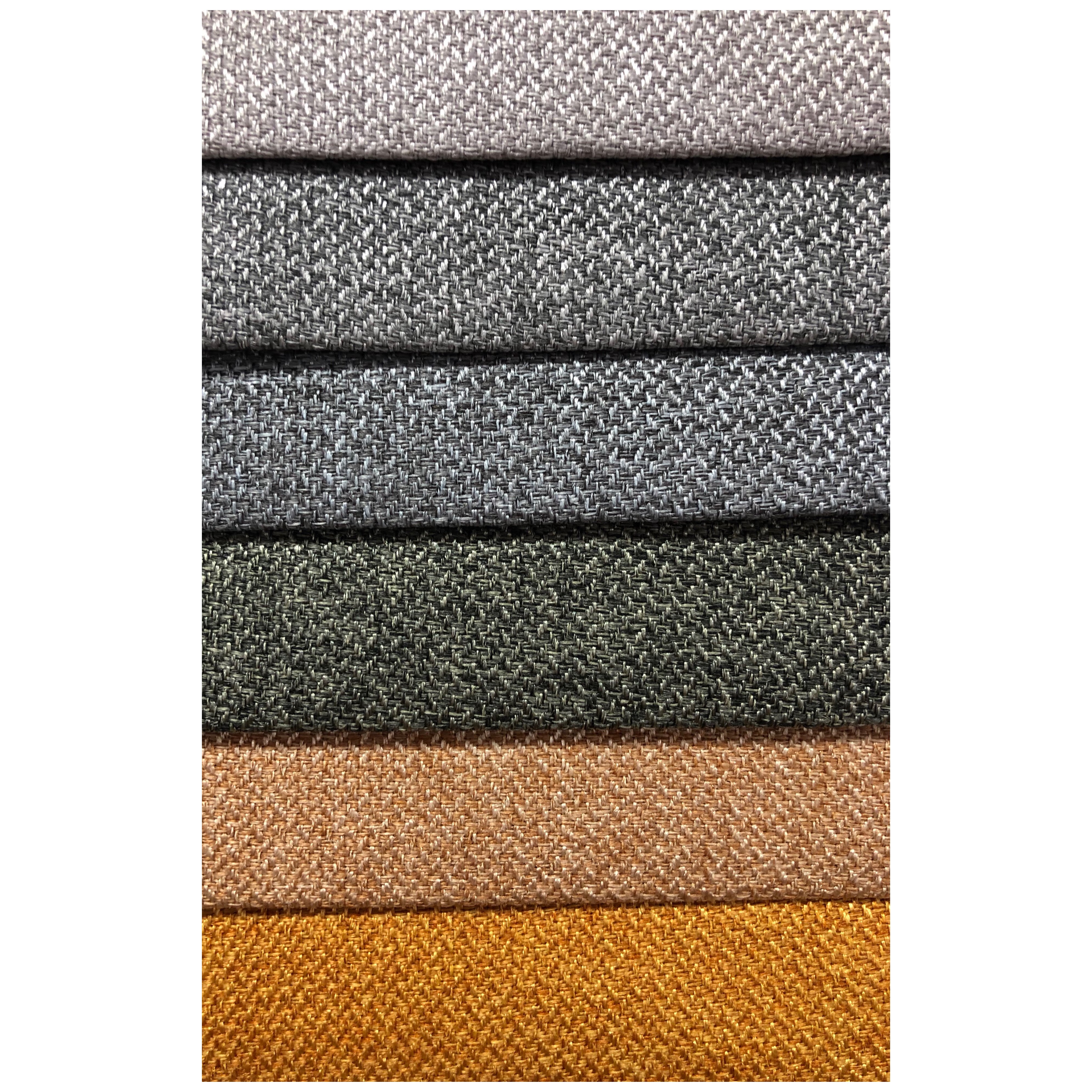 H10 China Home Textile 100 Polyester Fabric Linen Look Lightweight Jute Linen Fabric