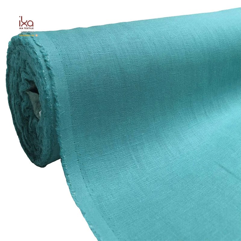 Extra Wide 170gsm Wrinkle Resistant 320gsm 100% Pure Linen Fabric 150gsm 280cm Width 21x21S 110" 300gsm 260gsm 160g High Quality