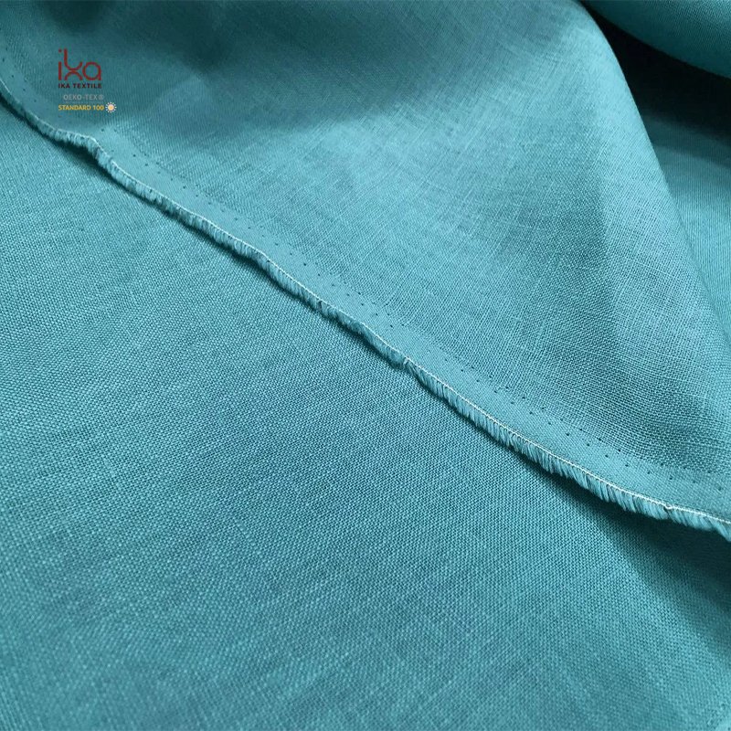 Extra Wide 170gsm Wrinkle Resistant 320gsm 100% Pure Linen Fabric 150gsm 280cm Width 21x21S 110" 300gsm 260gsm 160g High Quality