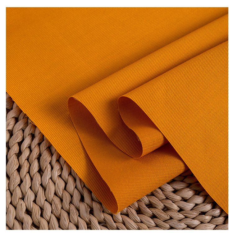 Polyester gabardine fabric twill textile fabrics for apron uniforms