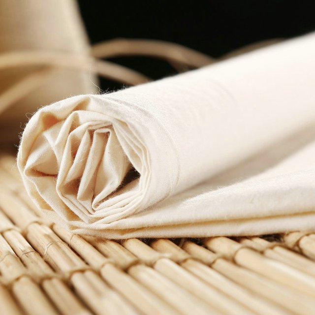 Gots Certification 100 Cotton Organic Canvas Fabric Greige 21S/2*10 For Home Textile garments