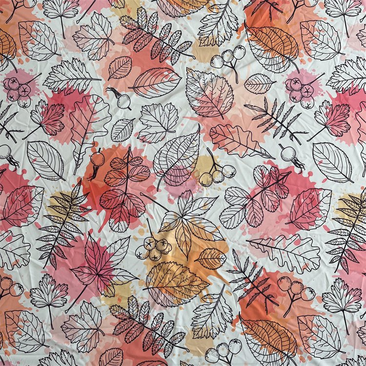 Custom Print Polyester Fabric Wholesale Satin Fabric Digital Printing On Fabric For Women Dresses Skirts