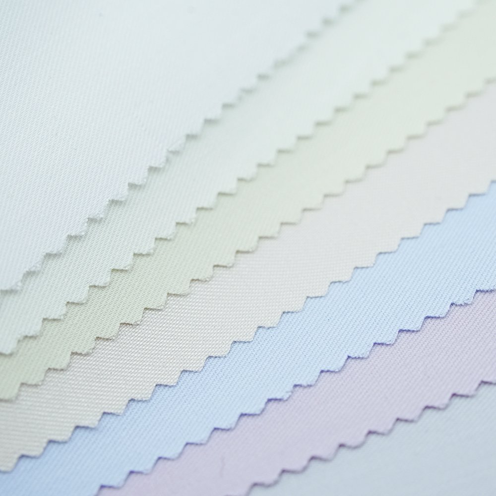 Factory Direct Sale Sustainable Organic Woven 66%Polyester 30%Bamboo Lyocell 4%Spandex Bamboo Fiber Fabric for Shirt