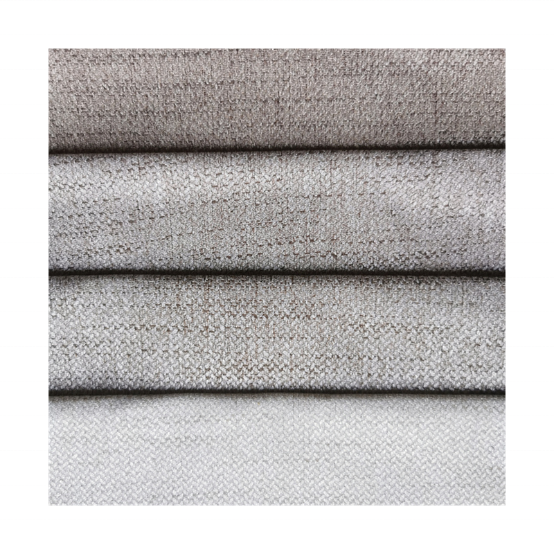 Wholesale 100% Polyester Linen Like Curtain Fabric Imitation Linen Sofa Fabric Linen