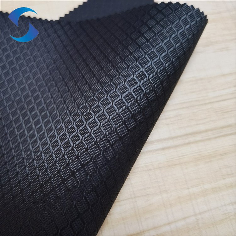 100% polyester fabric textile raw material fabric Oxford FDY diamond pvc coated for outdoor fabric