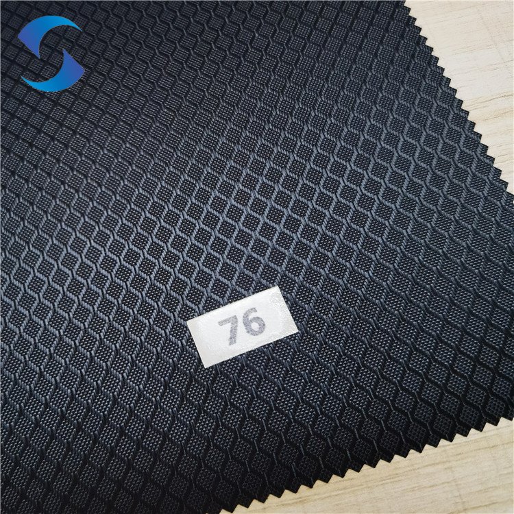 100% polyester fabric textile raw material fabric Oxford FDY diamond pvc coated for outdoor fabric