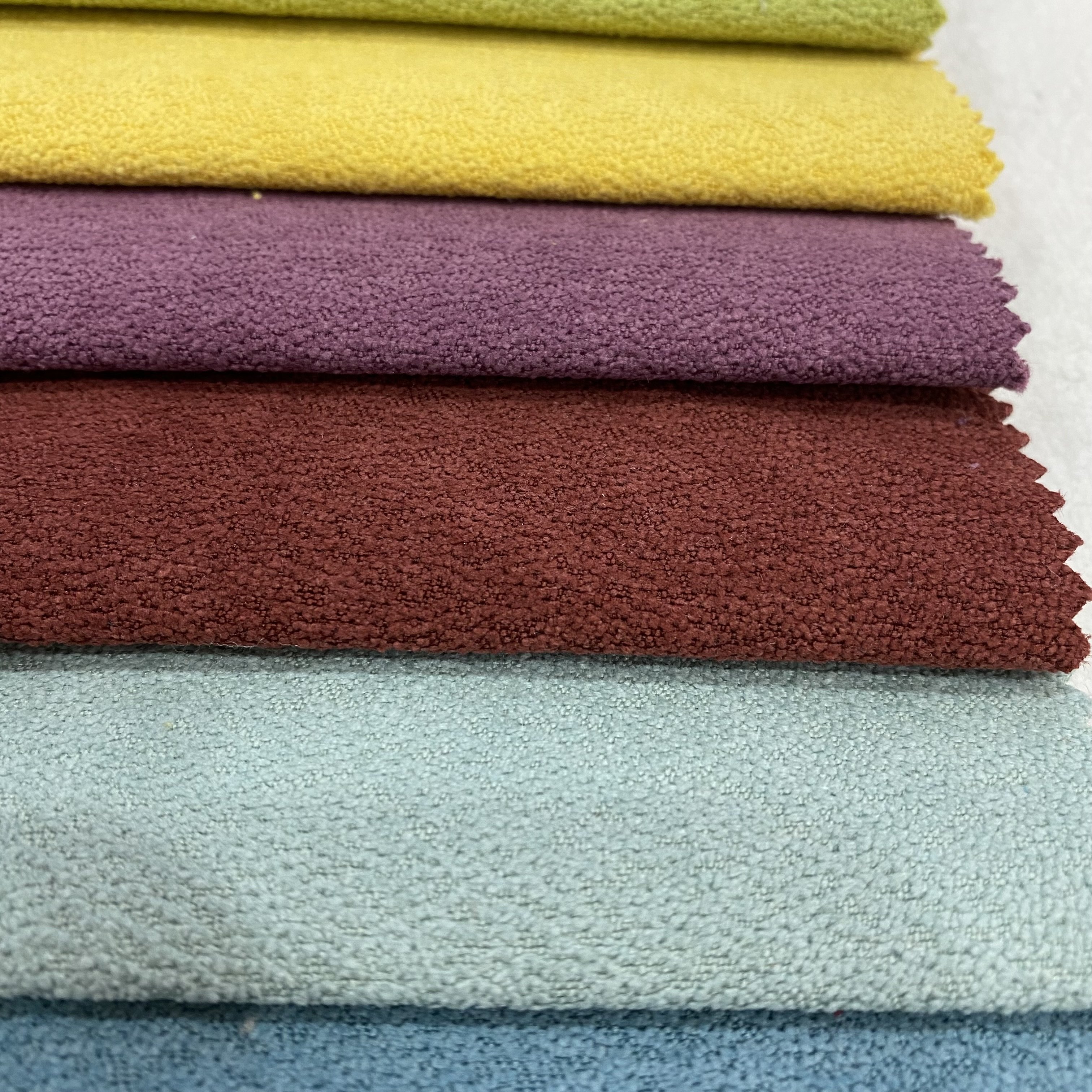 2023 Factory No moq colorful sofa fabric linen look upholstery fabric