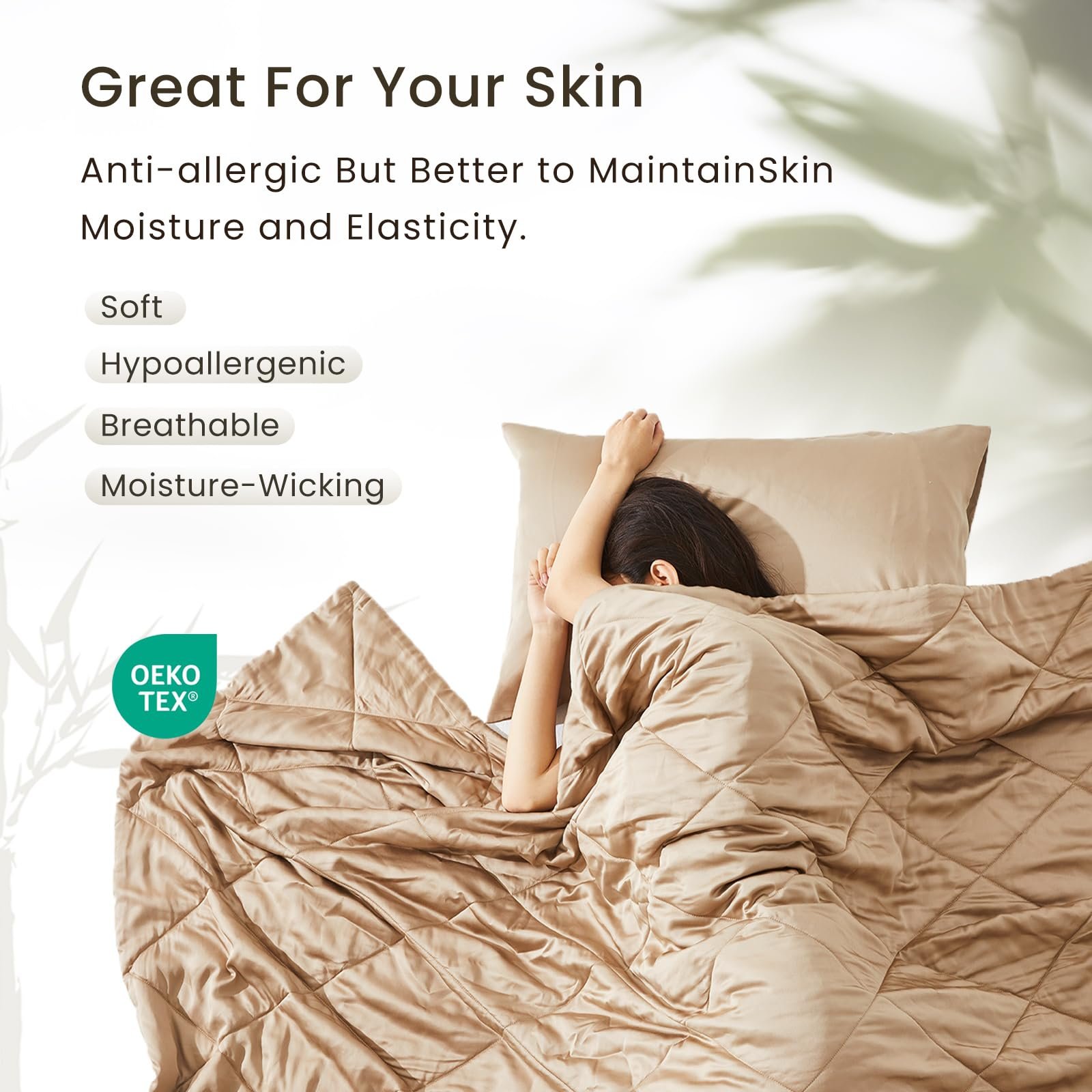 Luxury Version Absorb Heat Bamboo Cooling Blankets Cooling Comforter For Night Sweats