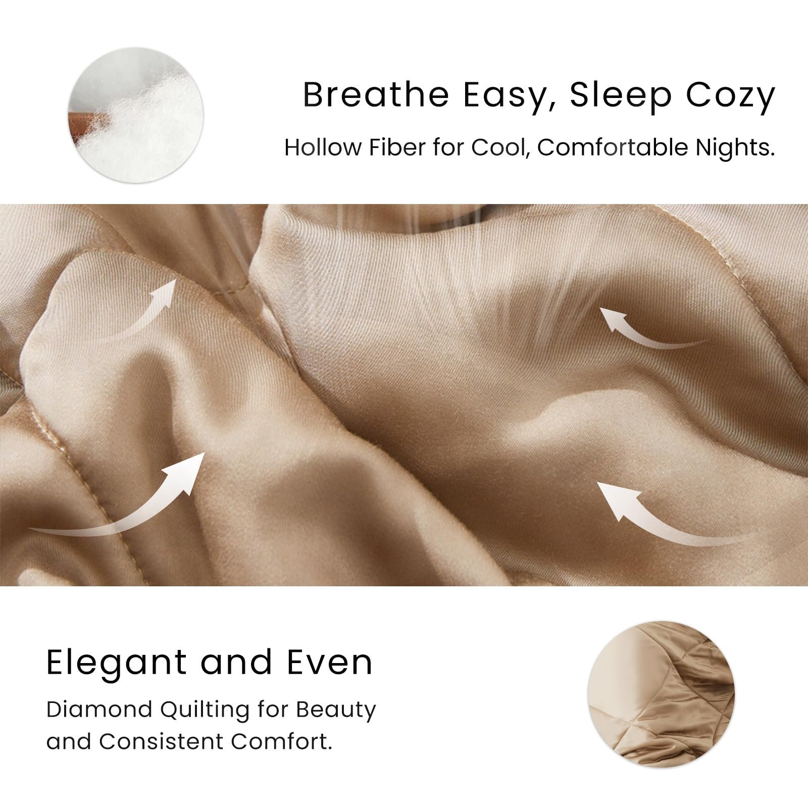 Luxury Version Absorb Heat Bamboo Cooling Blankets Cooling Comforter For Night Sweats