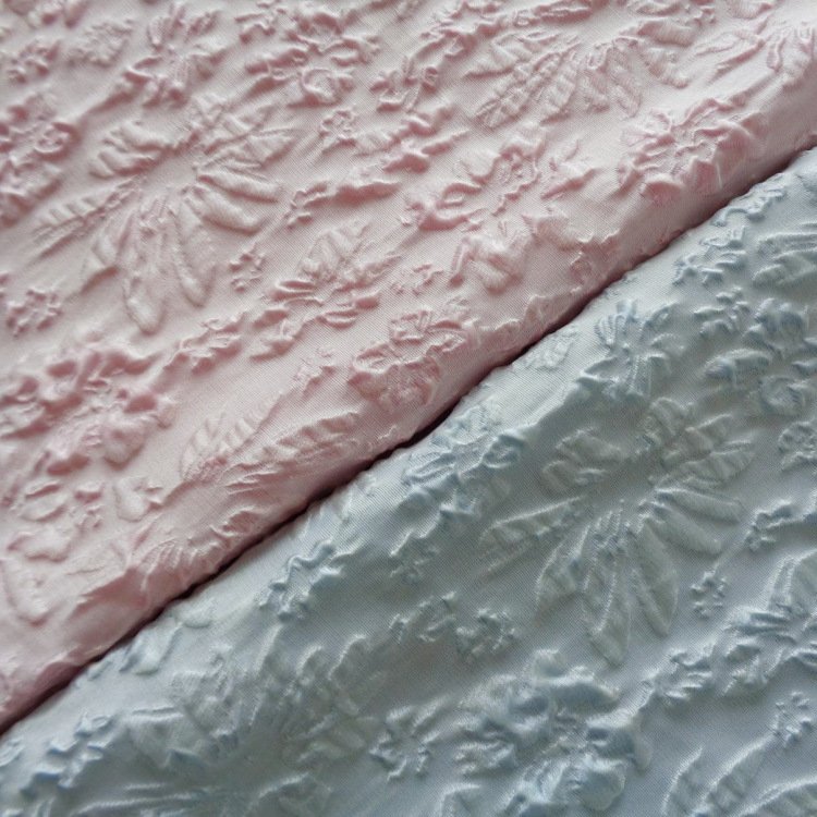 New Design China TEXTILES SUPPLIER 100%POLYESTER FABRIC Woven Jacquard brocade fabric for dress garment 3D pattern jacquard
