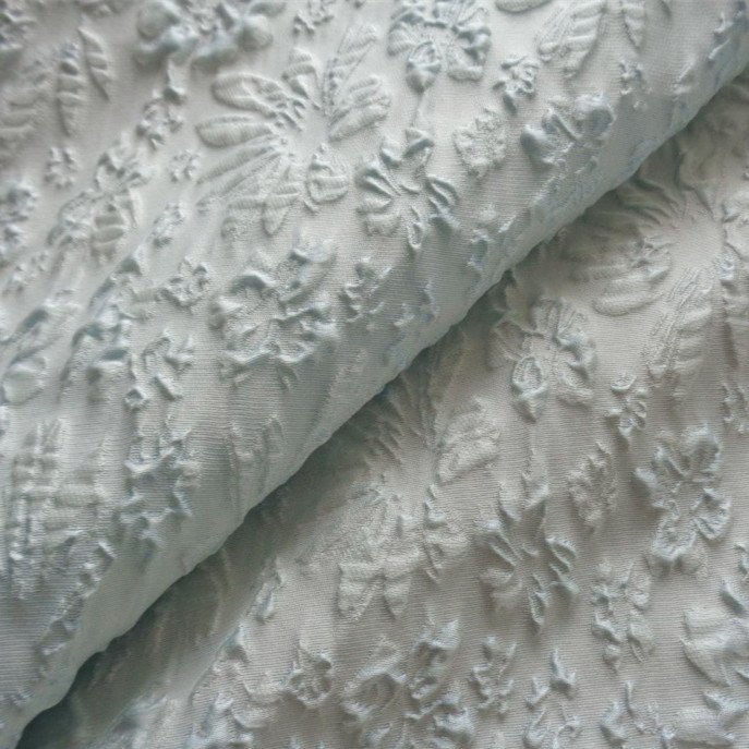 New Design China TEXTILES SUPPLIER 100%POLYESTER FABRIC Woven Jacquard brocade fabric for dress garment 3D pattern jacquard