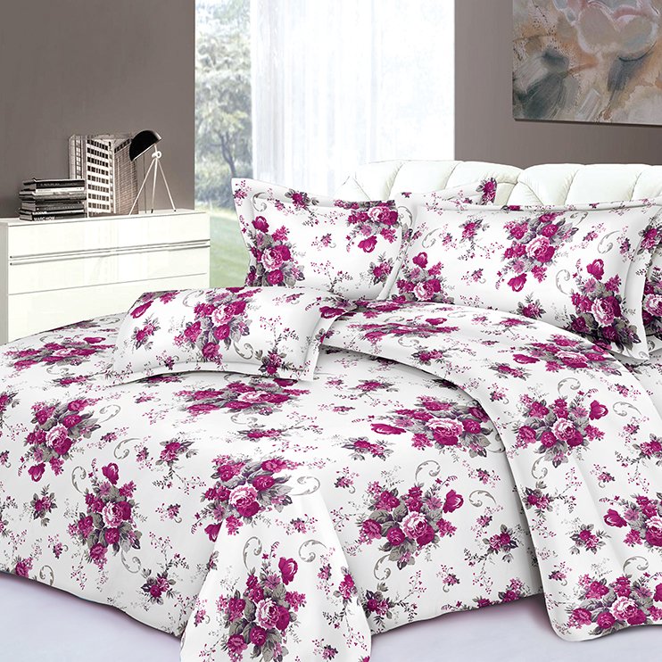 Factory delivery HIGH QUALITY 100% polyester print fabric for home textile wholesale with more than 300 weaving machines