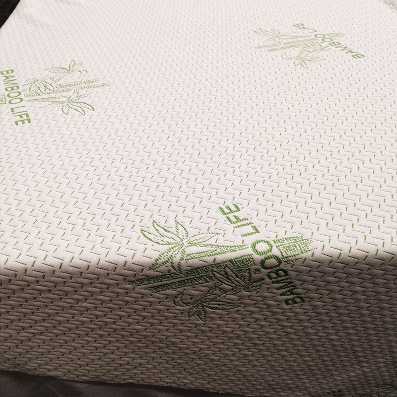 Hot sale bamboo material jacquard knitted aloe vera mattress fabrics bamboo pattern fabric
