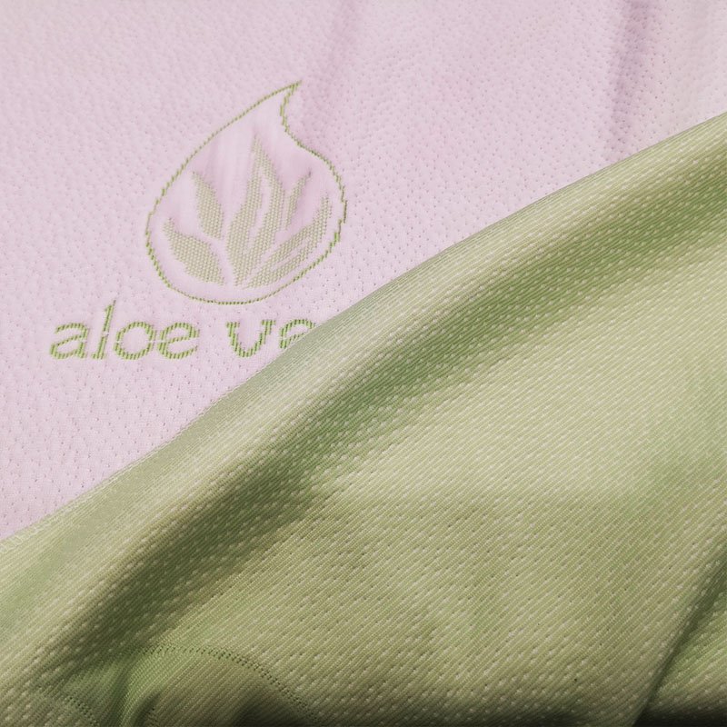 Hot sale bamboo material jacquard knitted aloe vera mattress fabrics bamboo pattern fabric