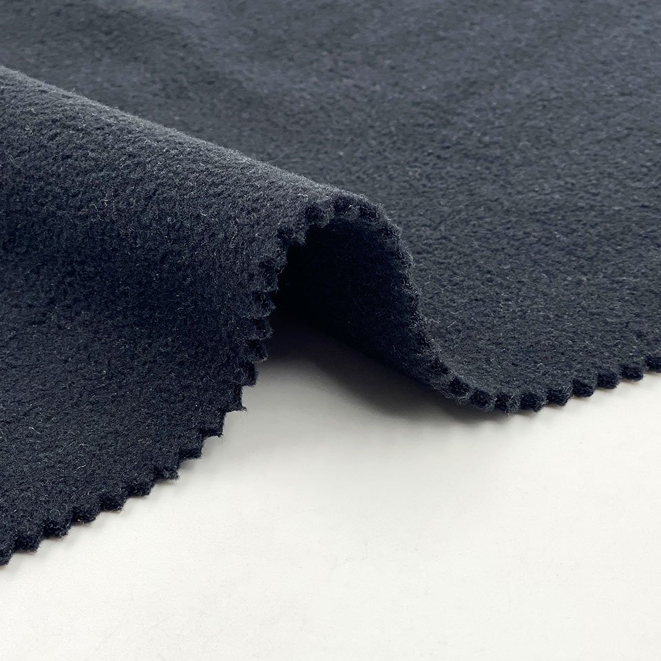 Super soft knit double side eco-friendly brushed anti pilling custom solid colors 100% polyester polar fleece fabric
