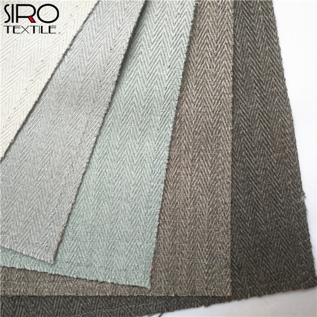 NFPA701 100% polyester linen look fire retardant curtain fabric blackout curtain fabric for hotel curtains