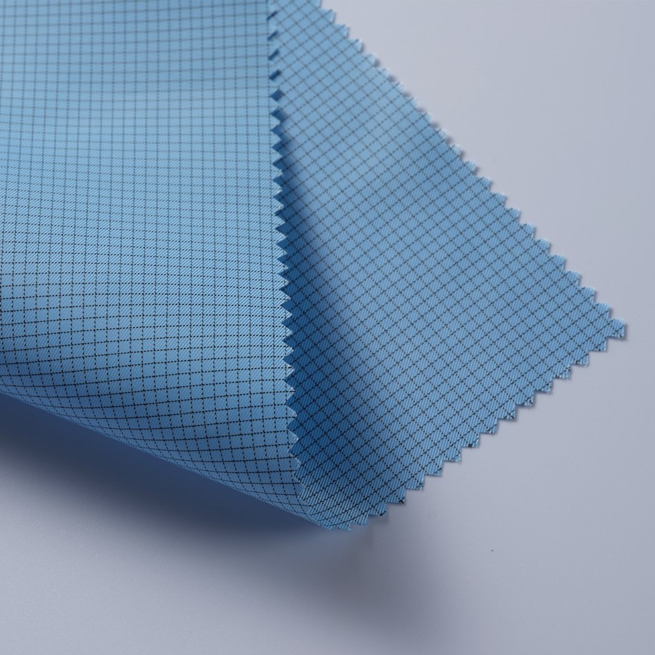 Belltron Antistatic ESD Woven Polyester Anti-static Fabric Cleanroom Cloth Fabric for Antistatic Clothing