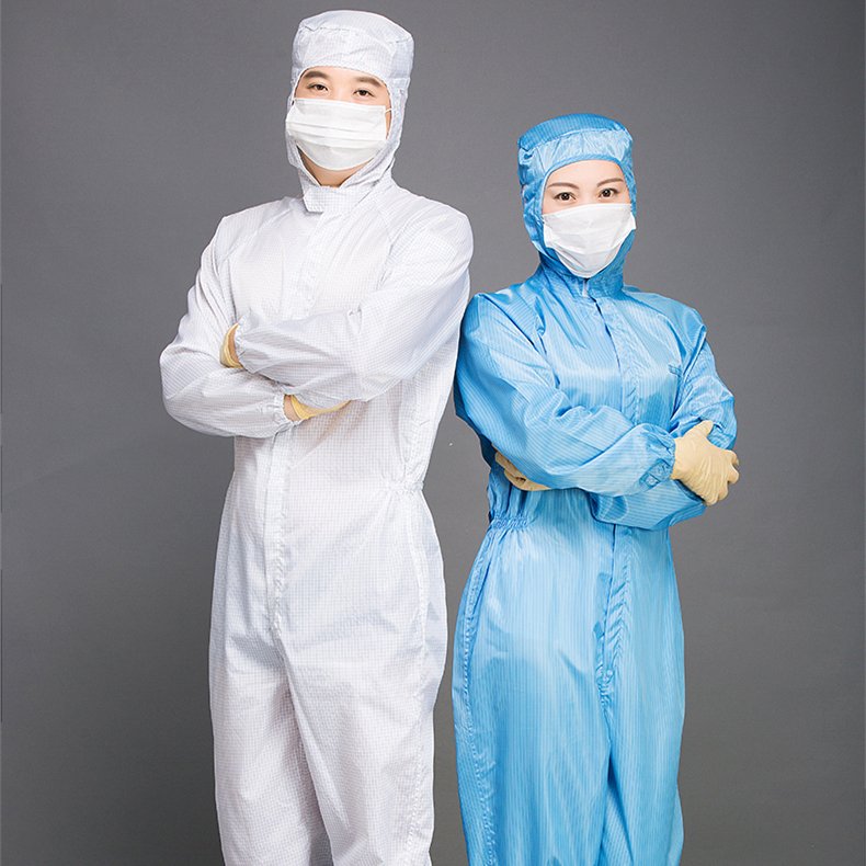 Belltron Antistatic ESD Woven Polyester Anti-static Fabric Cleanroom Cloth Fabric for Antistatic Clothing
