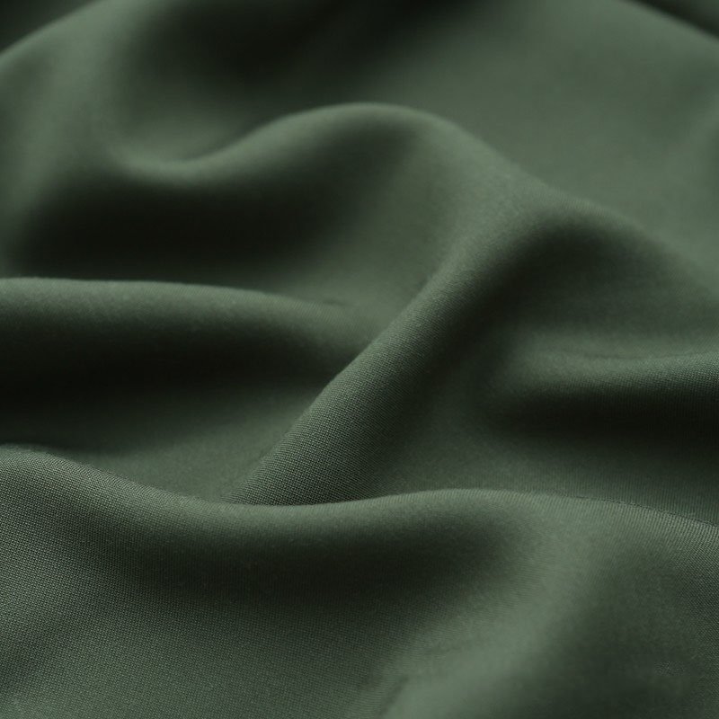 Low moq gloss cool feeling solid color 100% bamboo fibre muslin fabric for home textile bedding