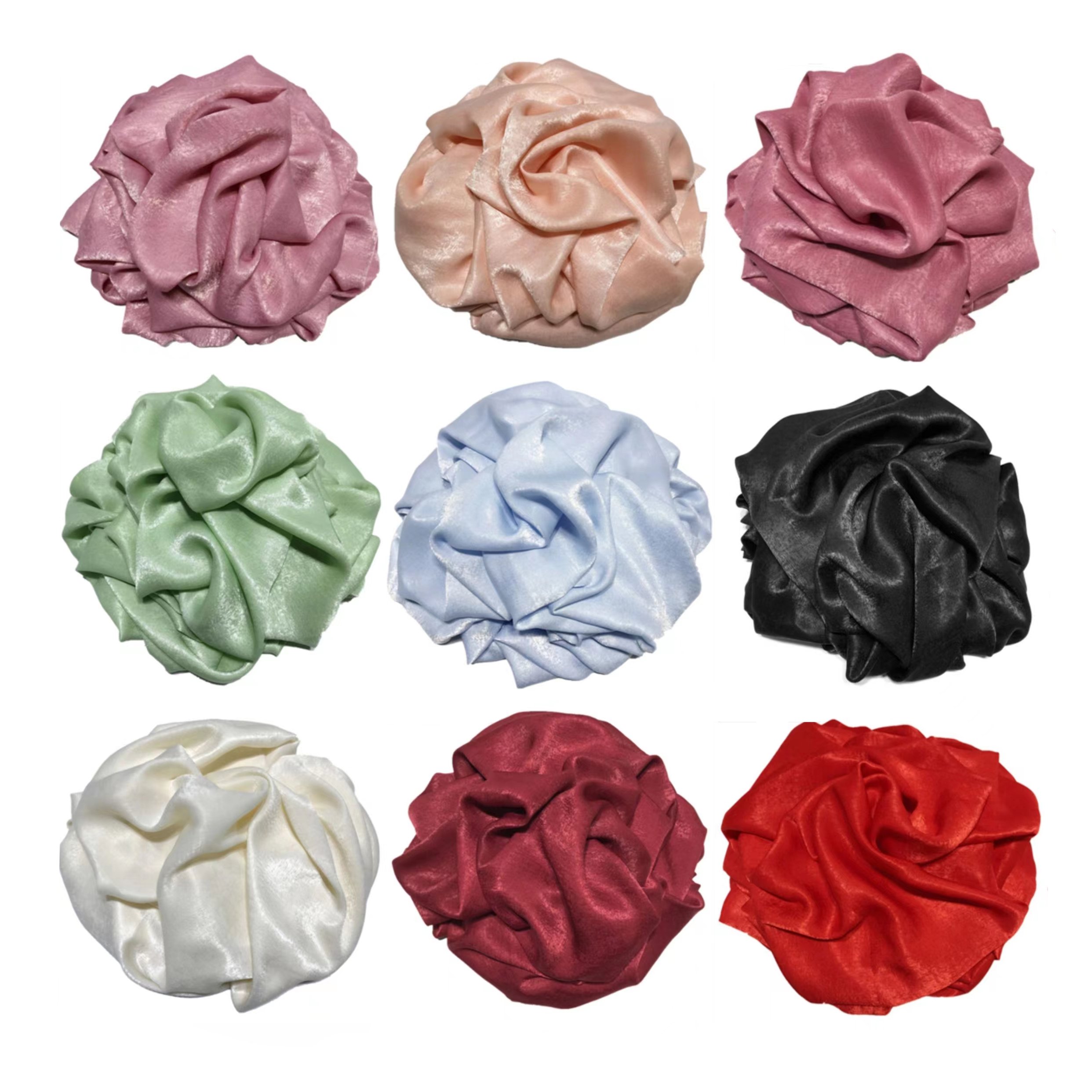 Soft hand feeling polyester textile roll duchess bridal satin fabric for dress