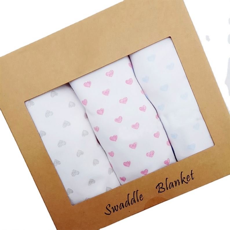 Bamboo Swaddle Blanket Muslin Professional Manufacturer Factory Manufacturer Baby Portable Woven 100% Cotton Fabric 40 Eco Dot 3