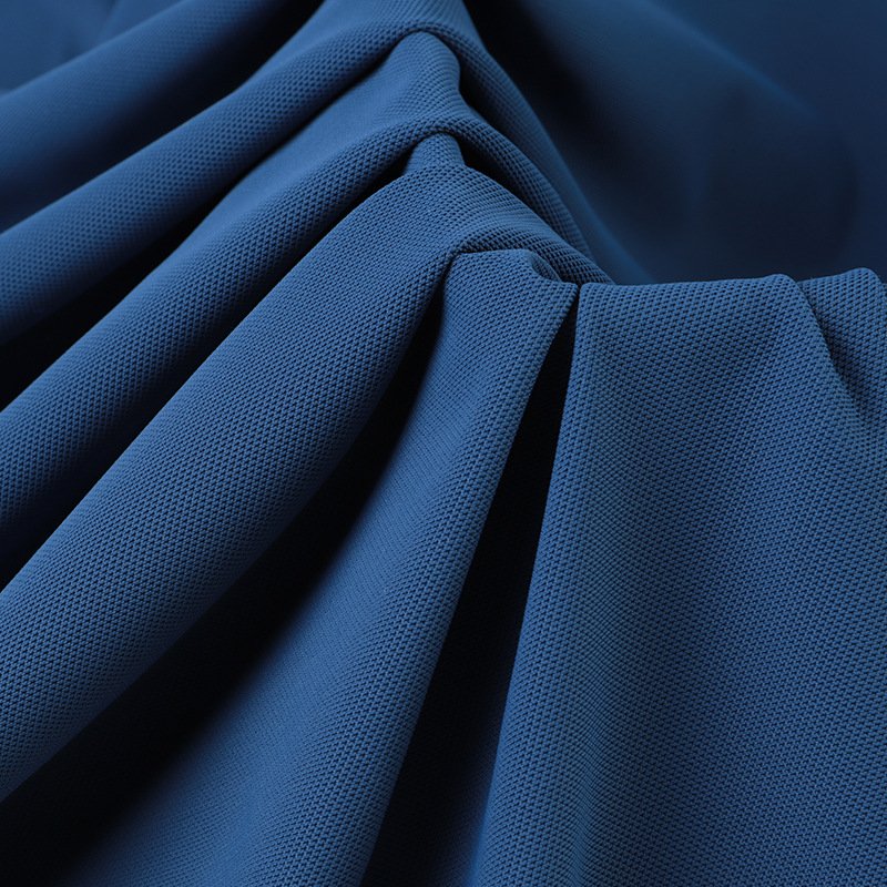 Boran Textile Wholesale Pique Polo Fabric 65%Cotton 35%Polyester Pique Knit Fabrics For Polo Shirt Pique Fabric