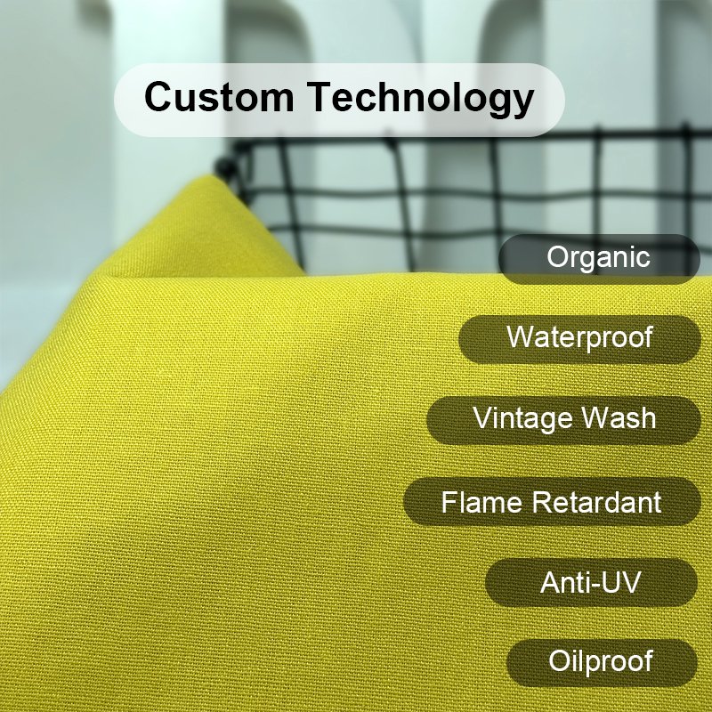 Cheap Custom Plain Dyed Solid Yarn Flax Linen Fabric 60 Poly 20 Cotton 20 Linen Soft Cotton Linen Fabric