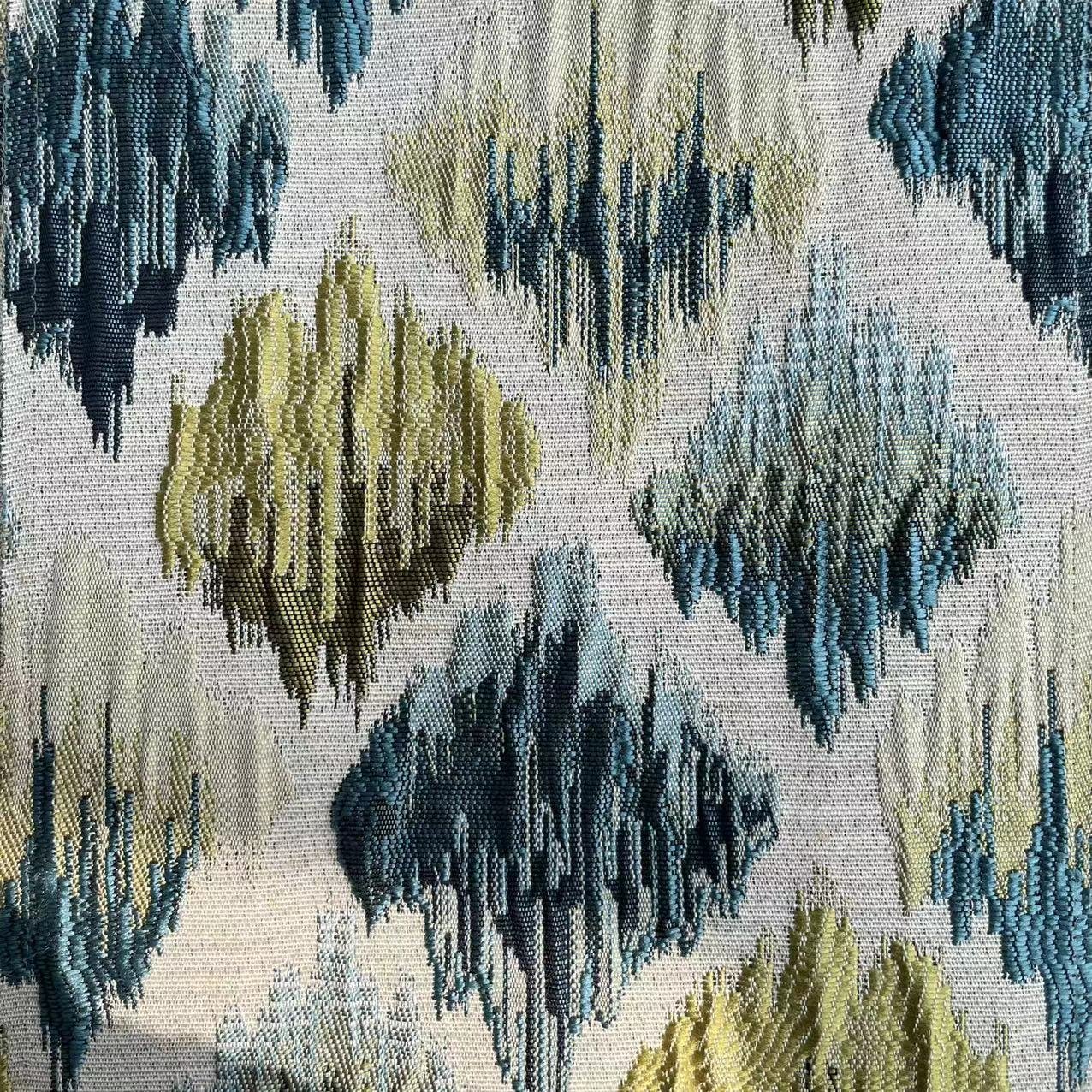 customization modern jacquard 100% blackout woven yarn dyed curtain fabric 280cm for living room