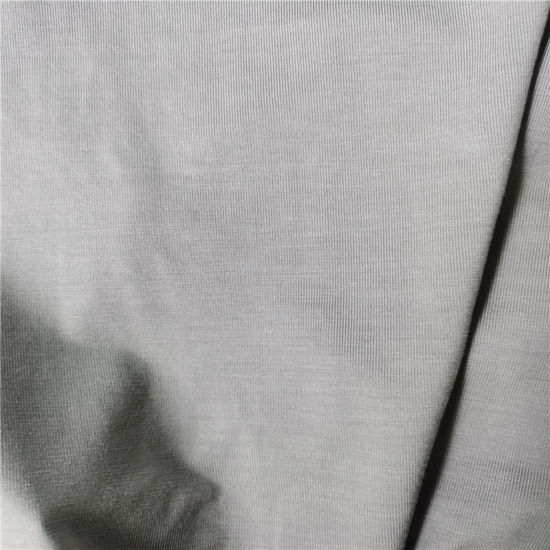 Eco-Friendly Bamboo Viscose Elastane Knitting 95%Bamboo 5%Spandex Fabric 4 Way Stretch Knit Bamboo Fabric