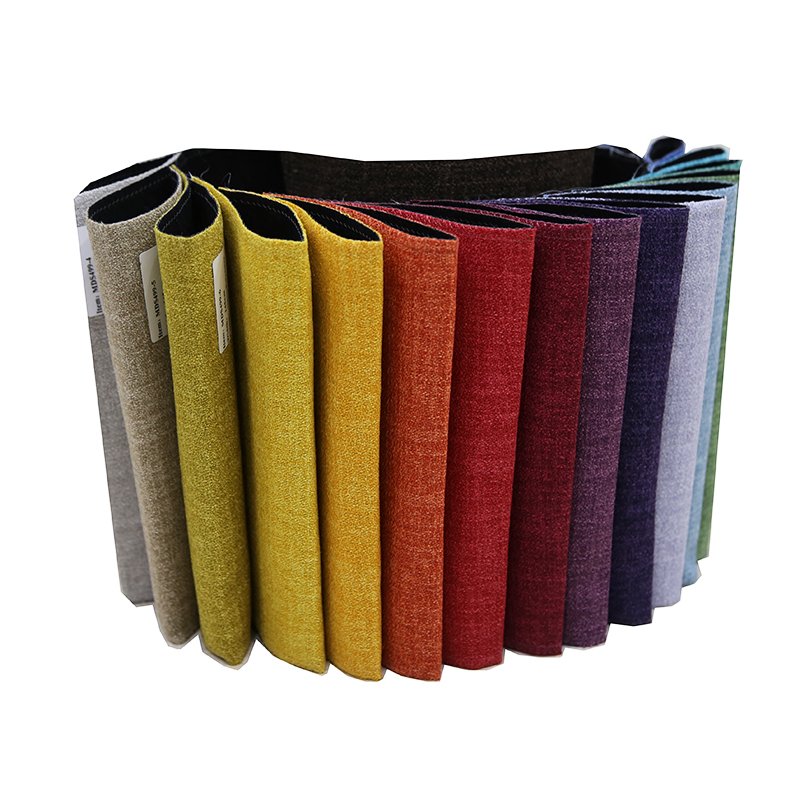 100% polyester linen fabric for sofa cheap fabric