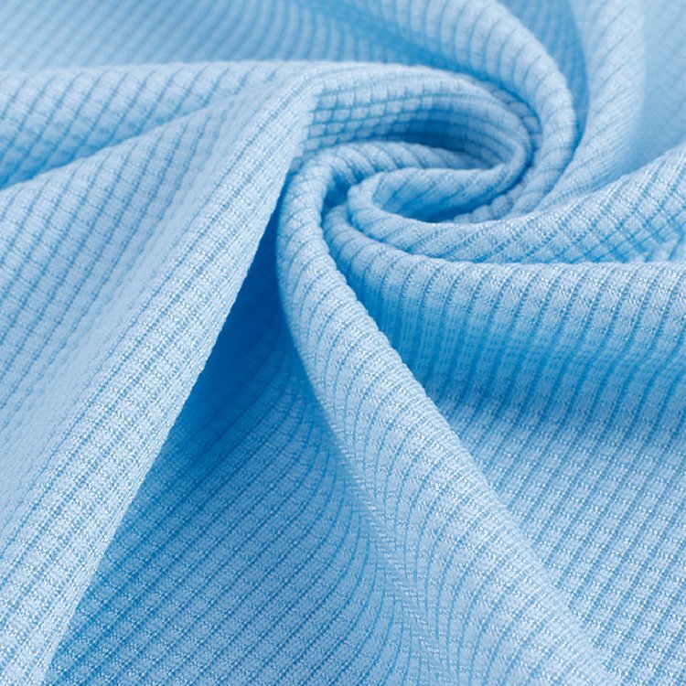 100% recycled polyester mini waffle knit sports jersey fabric for football uniform sports t-shirts sportswear