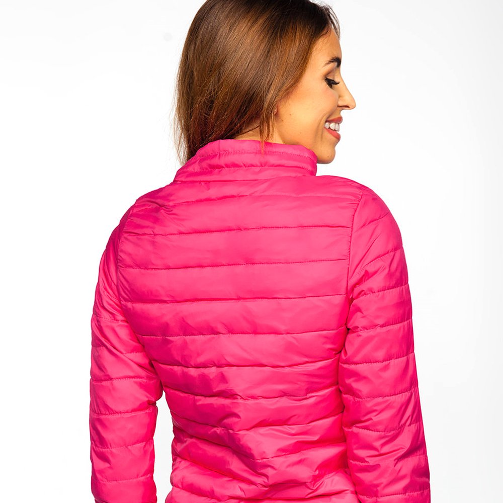 Popular Fashion Padded Jacket For Women High Quality Navy Blue Cotton-Padded Golf Jacket