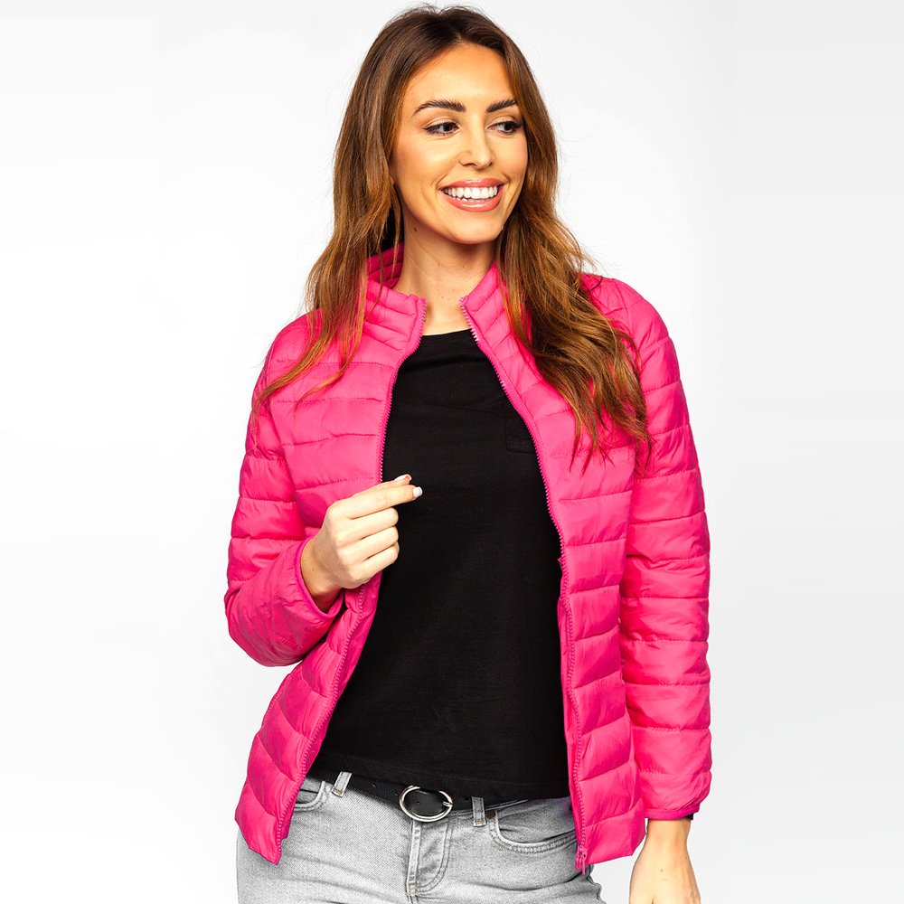 Popular Fashion Padded Jacket For Women High Quality Navy Blue Cotton-Padded Golf Jacket