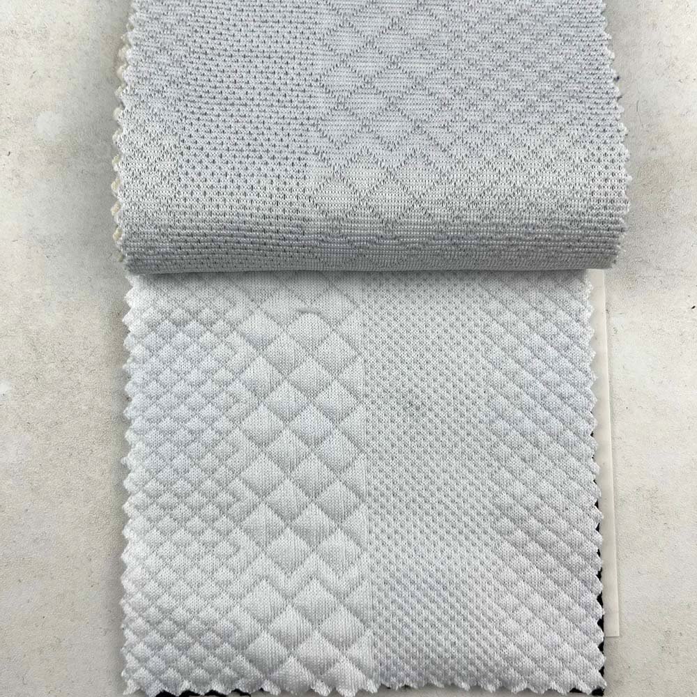 China Factory Supplier Premium 100% Polyester Poly Knit Jacquard Fabric For Outerwear And Pullovers 280gsm