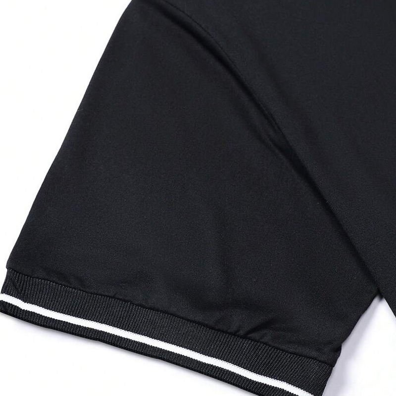 Custom Polo Shirts High Quality Casual Pullover Knitted Polo Golf Polo T-shirt for Men Cotton Fabric Printing fast turnaround