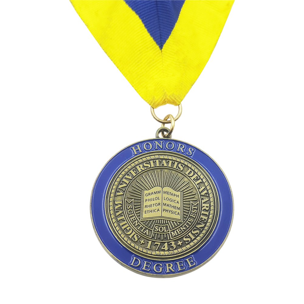 Excellent quality custom metallic running medal for marathon sport event soft enamel medallions manufacturer for custom medals