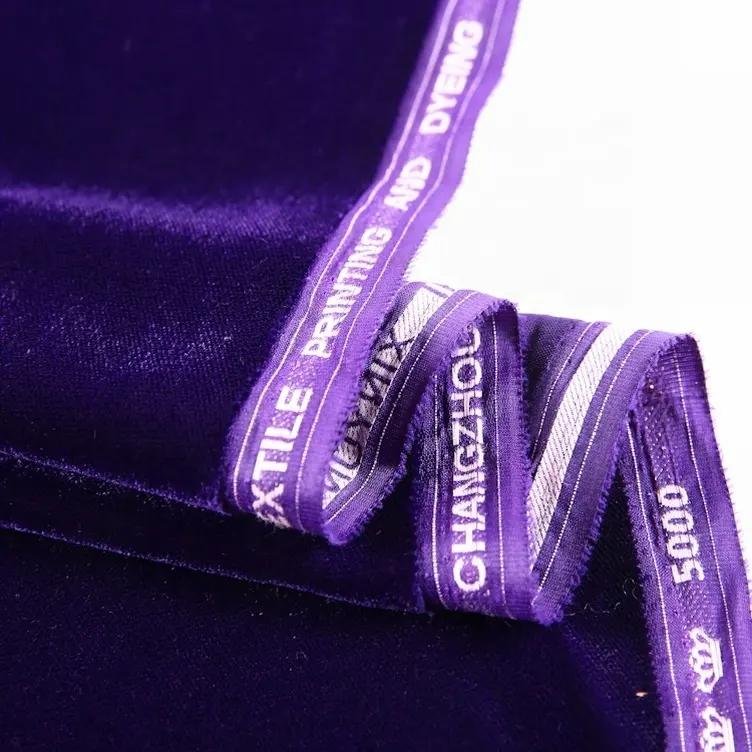 Hot sale 100% polyester korea micro velvet 5000 fabric for garment