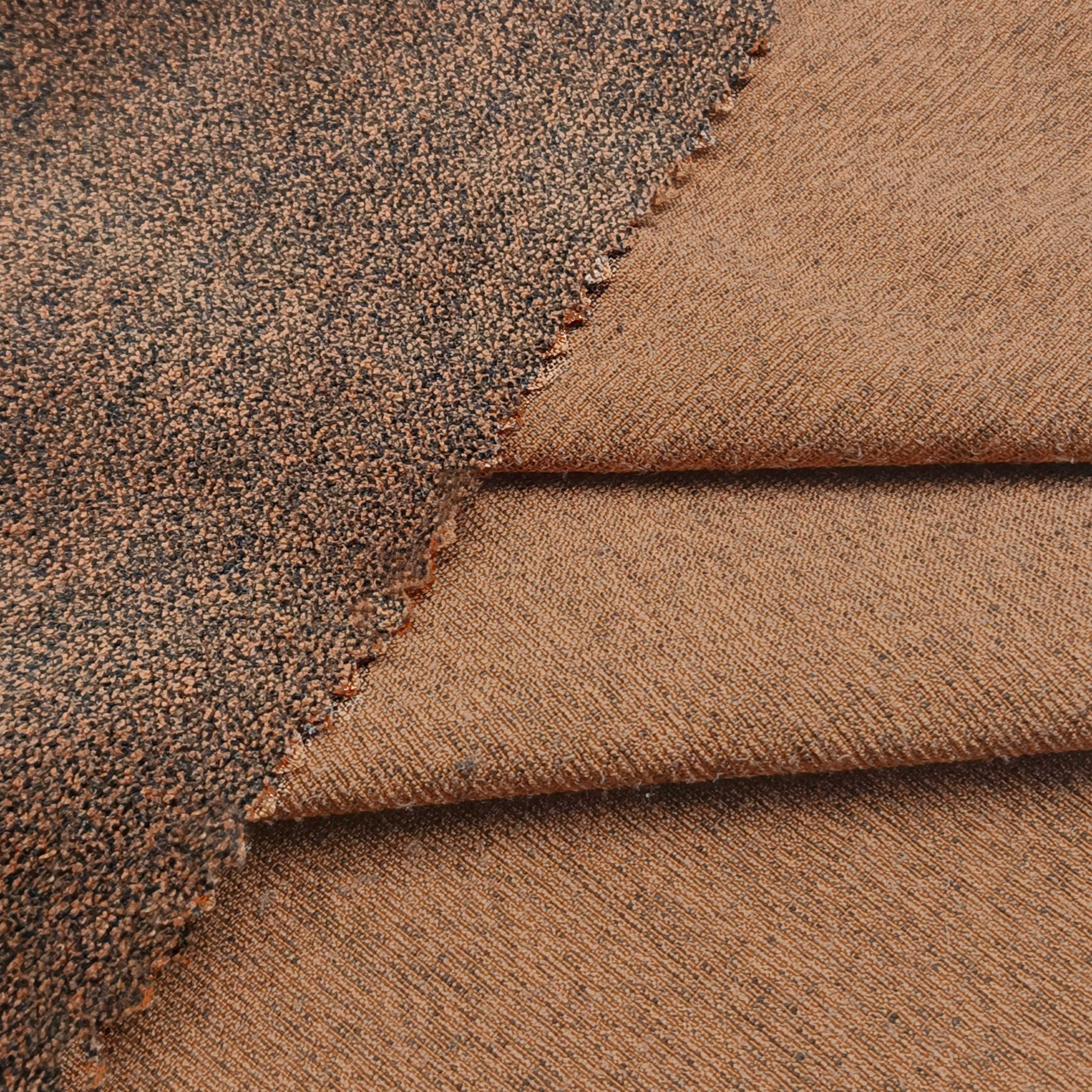 gilding microfiber fabric suede raw material sofa fabric 100% polyester fabric for luggage and garment