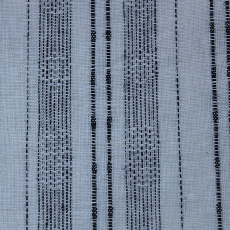 Skin friendly linen cotton for summer dress skirt YARN DYED STRIPE FABRIC cotton knit fabric