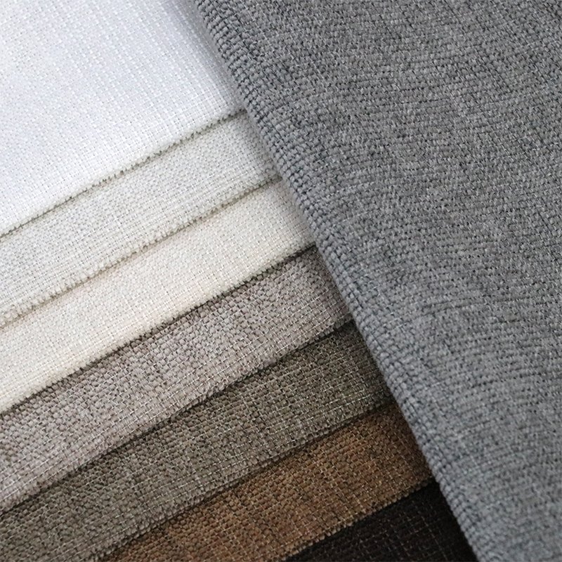 2475 Home Textile Furniture Customized Sofa Chair 360gsm Polyester Waterproof Easy Clean Upholstery Chenille Fabric