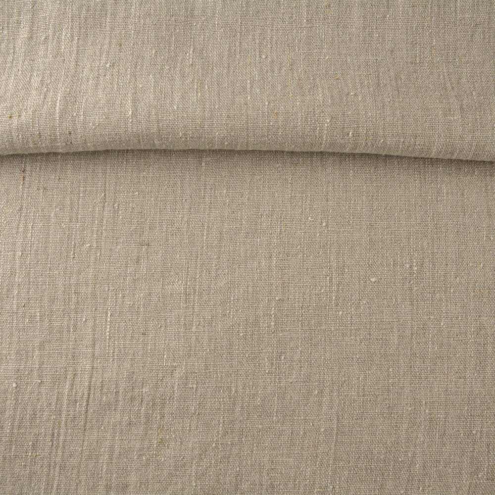 Wholesale 305 GSM 100% Linen Woven Fabric Roll Natural Washed Breathable Printed/Dyed Fabric for Shirts & Dresses Home Use