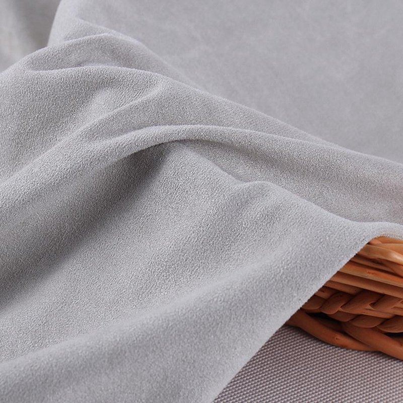 high quality competitive price polyester stretch suede fabric