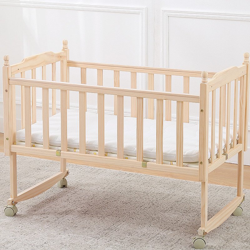 Bedding cotton waterproof fitted sheet breathable super soft jacquard cover baby crib mattress for babies