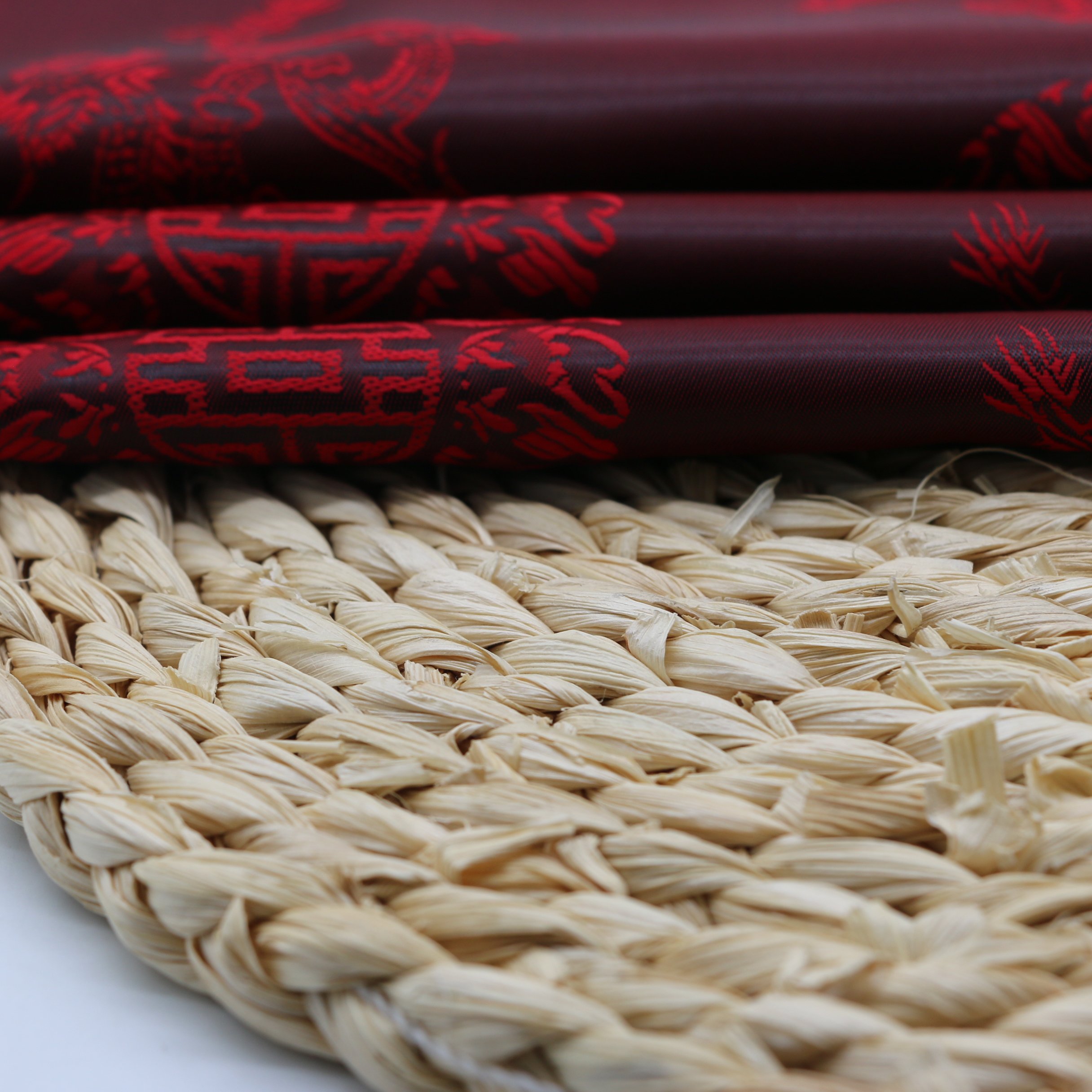 New Fashion 230T two tones jacquard anti-static polyester twill lining Taffeta Fabric in chinese style