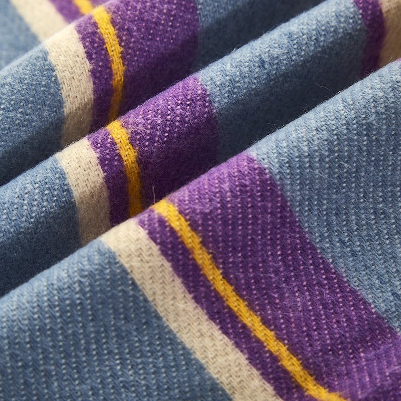 Super hot selling polyester recycled cotton fabric yarn dyed fabric for customized coats