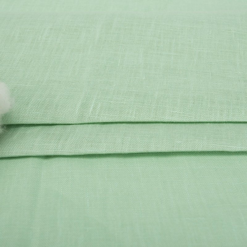 Plain 100% linen fabric for dress and shirt