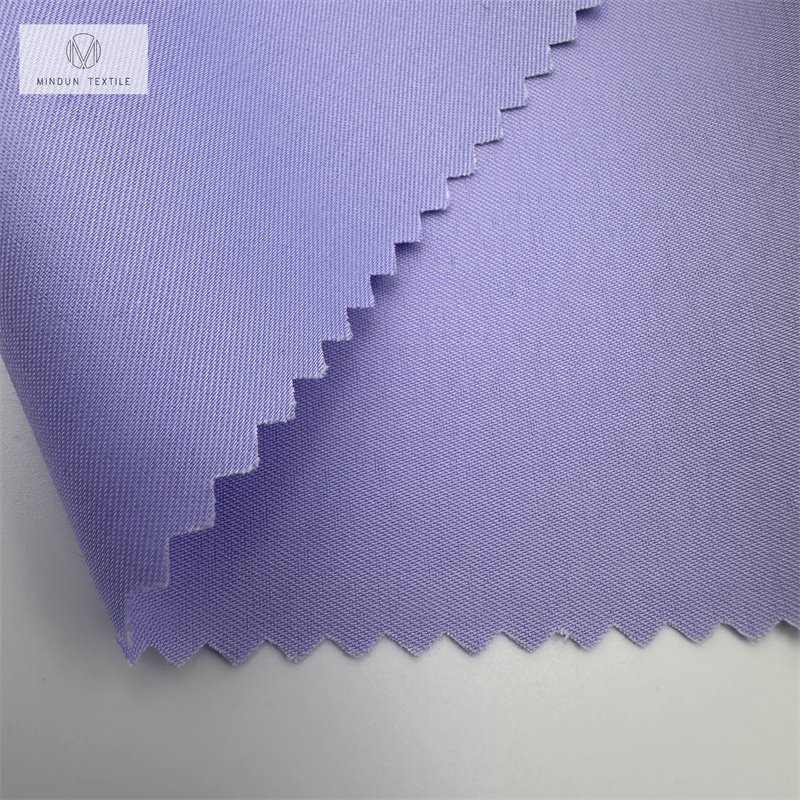Mindun High Quality Breathable T Shirt Fabric 27% Bamboo Fiber 70% Poly 3% Spandex Fabric
