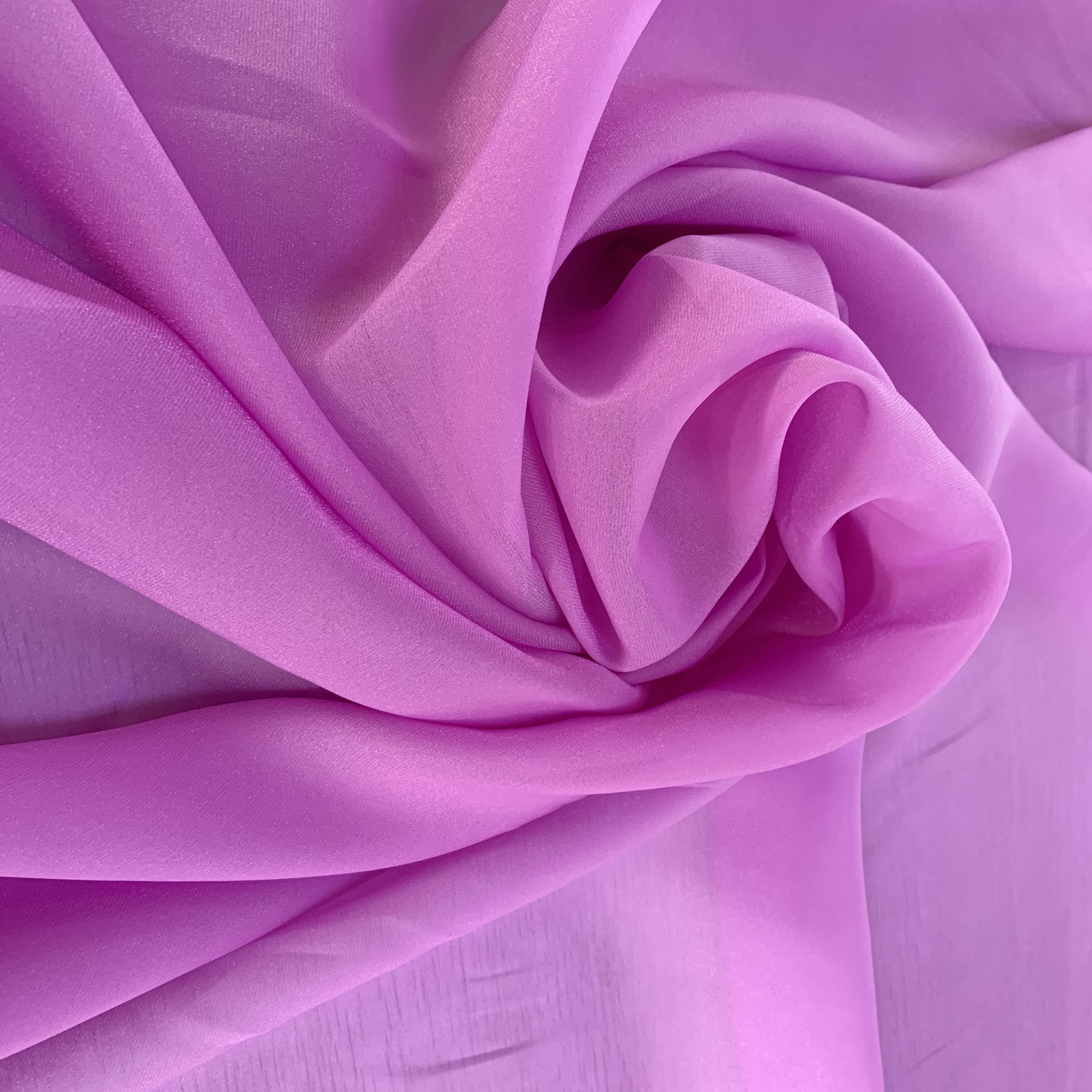 100% Polyester Silk Sheer Organza Fabric Textile Wedding Fabric Tulle Organza